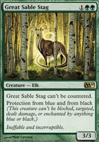 Great Sable Stag - 
