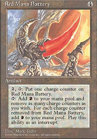 Red Mana Battery - 