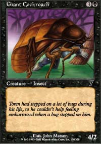 Giant Cockroach - 7th Edition