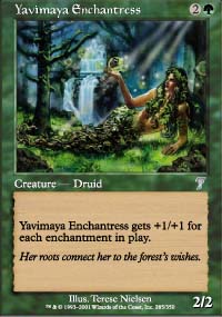 Yavimaya Enchantress - 7th Edition
