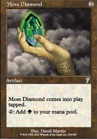 Moss Diamond - 7th Edition