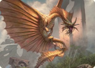 Ancient Gold Dragon - Art - 