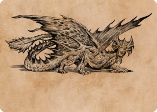 Ancient Brass Dragon - Art - 