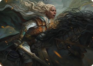 owyn, Fearless Knight - Art 1 - The Lord of the Rings - Art Series