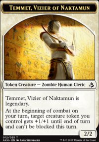 Temmet, Vizier of Naktamun Token - 