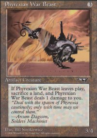 Phyrexian War Beast - 