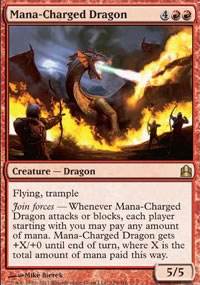 Dragon charg au mana - 