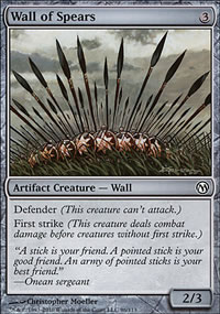 Wall of Spears - Duels of the Planeswalkers