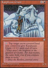 Karplusan Giant - 
