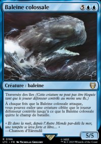 Baleine colossale - 