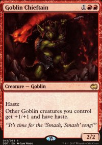 Goblin Chieftain - Merfolk vs. Goblins