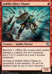 Goblin Glory Chaser - Merfolk vs. Goblins