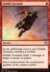 Goblin Grenade - Merfolk vs. Goblins