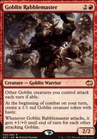 Goblin Rabblemaster - Merfolk vs. Goblins