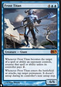 Frost Titan - The List