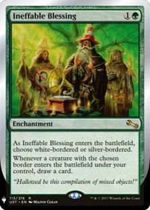 Ineffable Blessing - The List