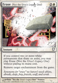 Erase (Not the Urza's Legacy One) - 
