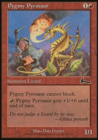 Pyrosaure pygme - 