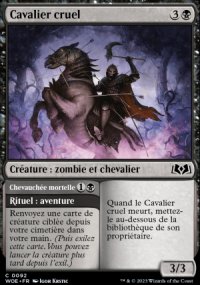 Cavalier cruel<br>Chevauche mortelle - 