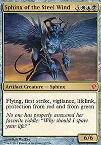 Sphinx of the Steel Wind - Commander 2013