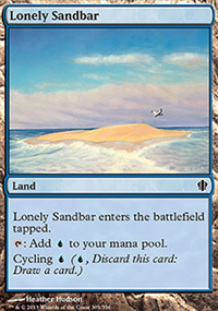 Lonely Sandbar - Commander 2013