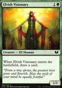 Elvish Visionary - Commander 2015