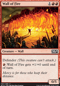 Wall of Fire - Magic 2015