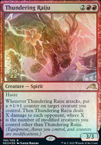 Thundering Raiju - Prerelease Promos