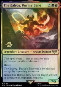 The Balrog, Durin's Bane - 