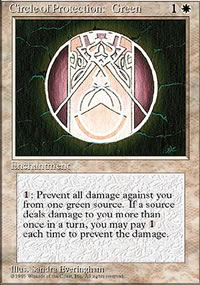 Circle of Protection: Green - 4th Edition