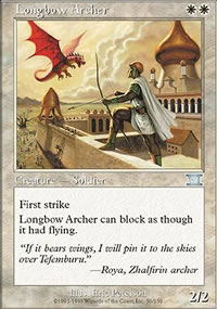 Archer à l'arc long - 