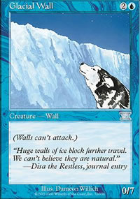 Mur glaciaire - 