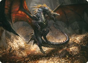 Cavern-Hoard Dragon - Art - 