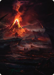 Valle de Gorgoroth - Illustration - 