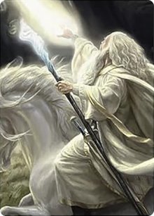 Gandalf of the Secret Fire - Art - The Lord of the Rings - Art Series