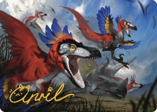 Wrathful Raptors - Art - 