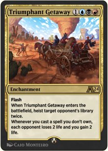 Triumphant Getaway - 