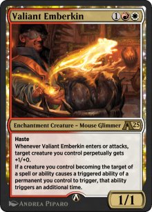 Valiant Emberkin - Alchemy: Exclusive Cards