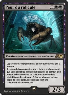 Peur du ridicule - Alchemy: Exclusive Cards