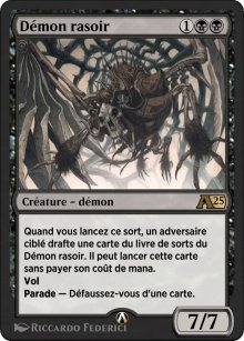 Dmon rasoir - Alchemy: Exclusive Cards