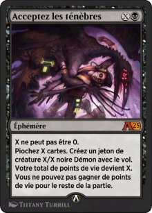 Acceptez les tnbres - Alchemy: Exclusive Cards