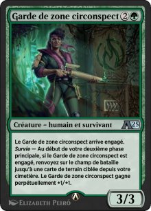 Garde de zone circonspect - Alchemy: Exclusive Cards