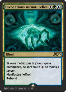 Invocations surnaturelles - Alchemy: Exclusive Cards