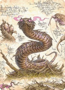 Rottenmouth Viper - Art - Bloomburrow - Art Series