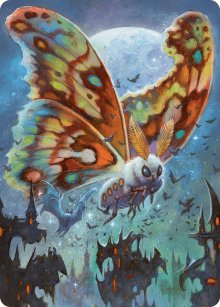 Luminous Broodmoth - Art - Bloomburrow - Art Series