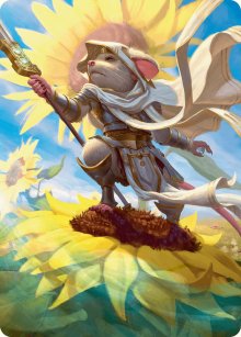 Elspeth, Sun's Champion - Art - Bloomburrow - Art Series