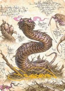 Rottenmouth Viper - Art - Bloomburrow - Art Series