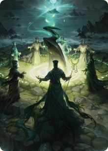 Rituel de cryptolithe - Illustration - Innistrad Remastered - Art Series