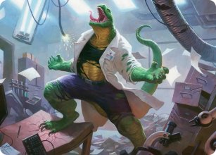 Le Lzard, maldiction de Connors - Illustration - Marvels Spider-Man - Art Series