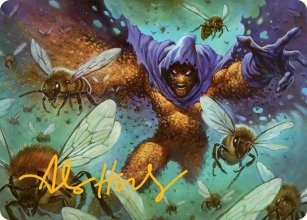 L'Essaim, tre constitu d'abeilles - Illustration - Marvels Spider-Man - Art Series